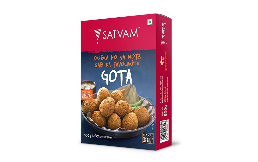 Satvam Gota Instant Mix    Box  500 grams